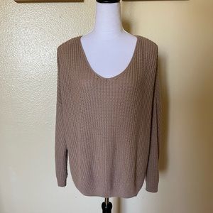 Q Large Tan Top